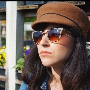 100% Wool Schoolboy Cap OS